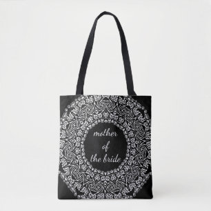 Mandala Snöre Budens mamma Bröllop Swirl Tygkasse