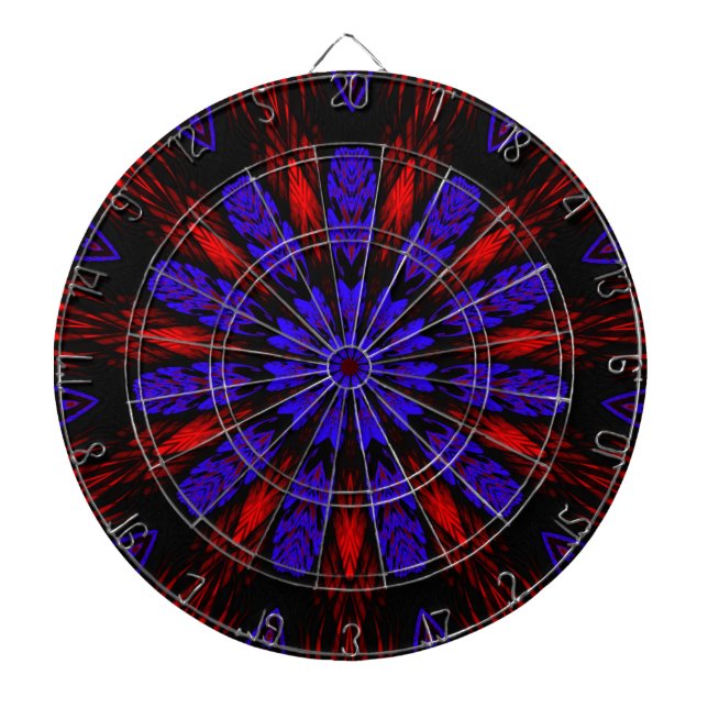 Mandala Southwest Hippie Boho Chic Bohemian Darttavla (Framsidan)