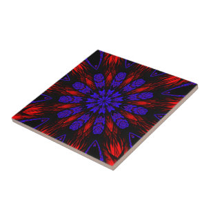 Mandala Southwest Hippie Boho Chic Bohemian Kakelplatta
