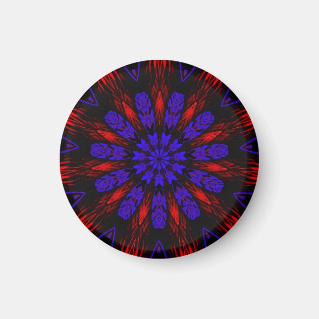 Mandala Southwest Hippie Boho Chic Bohemian Magnet (Framsidan)