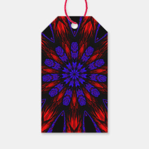 Mandala Southwest Hippie Boho Chic Bohemian Presentetikett