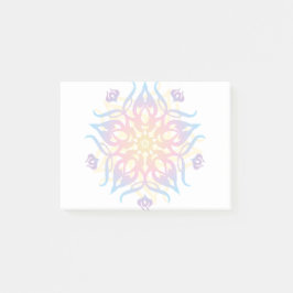Mandala Sprite Burst Post-it Block