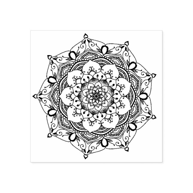 Mandala Stämpel (Tryck)