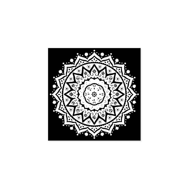 Mandala Stämpel (Tryck)