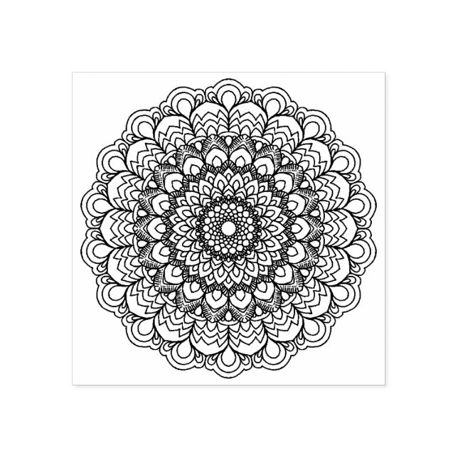 Mandala Stämpel (Tryck)