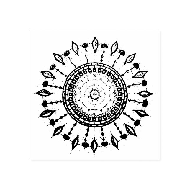 Mandala Stämpel (Tryck)