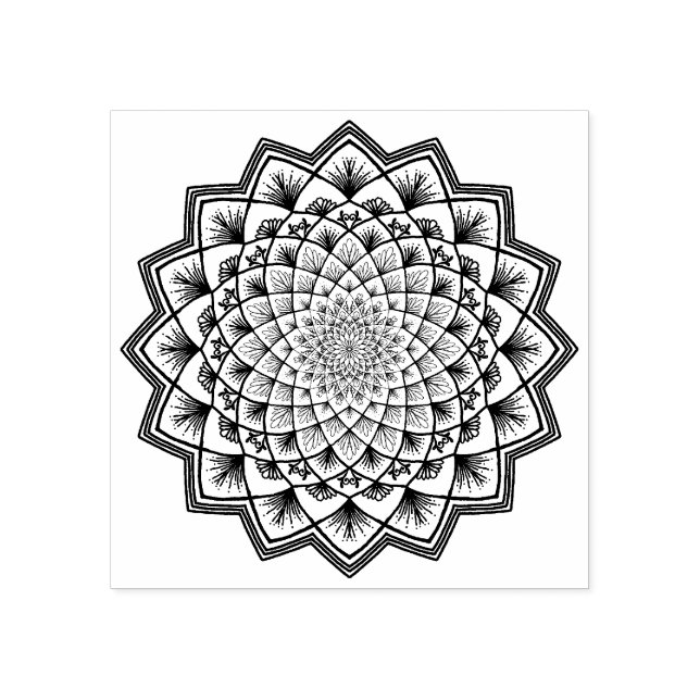Mandala Stämpel (Tryck)