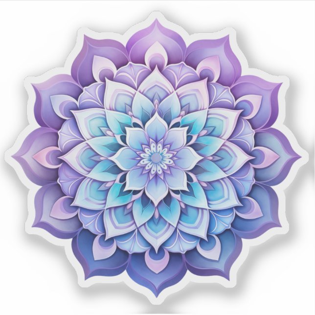 Mandala Sticker Klistermärken (Framsida)
