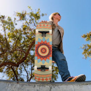 Mandala Stil Design #4 Skateboard