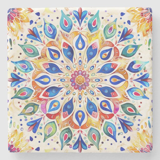 Mandala Stone Underlägg (Framsidan)