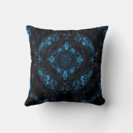 Mandala symmetrikaleidoskopisk mönster kudde