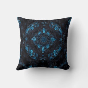Mandala symmetrikaleidoskopisk mönster kudde