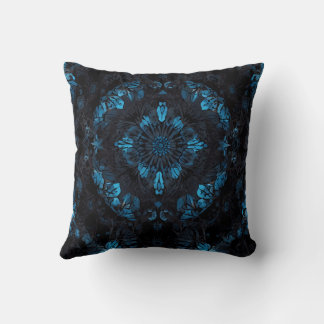 Mandala symmetrikaleidoskopisk mönster kudde