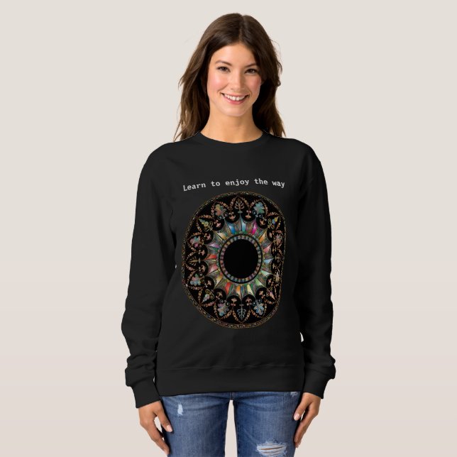 Mandala T Shirt (Hel framsida)
