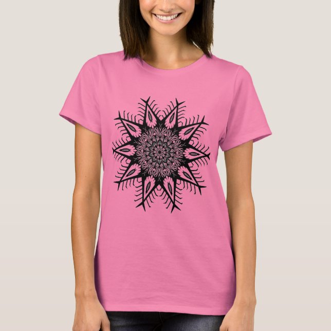 mandala t-shirt (Framsida)
