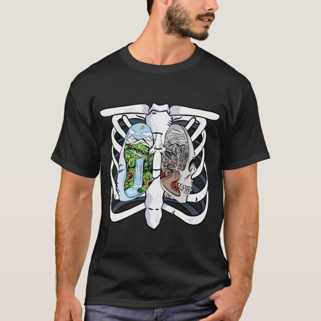 Mandala. T Shirt (Framsida)