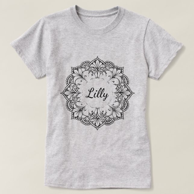 Mandala T Shirt (Design framsida)