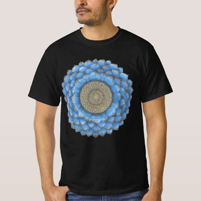 Mandala T- Shirt T (Framsida)