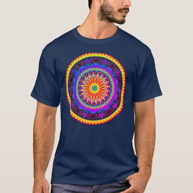 mandala t t shirt (Framsida)