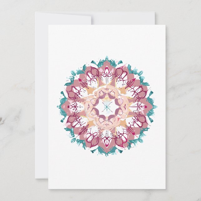 mandala tack kort (Framsida)