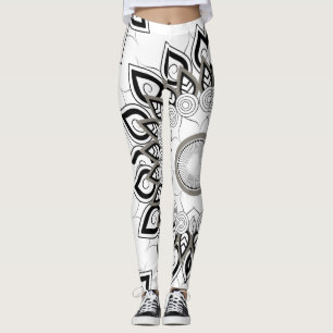Mandala Tatto Henna Leggings