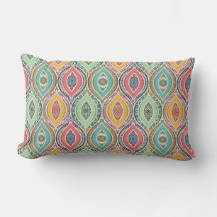 Mandala Tile Mönster Lumbarkudde