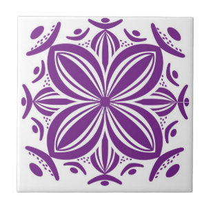 mandala tiles färglös kakelplatta