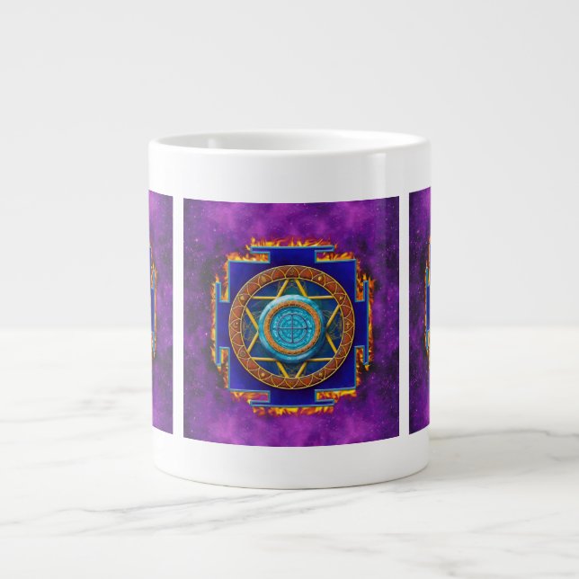 MANDALA TOLV RELIGIONER JUMBO MUGG (Framsidan)