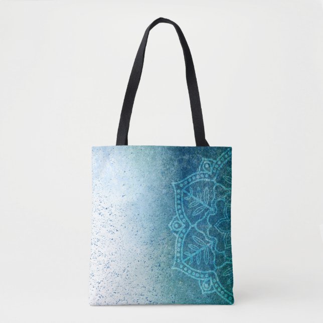 Mandala Tote Bag Tygkasse (Framsida)