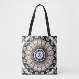 Mandala Tote Tygkasse