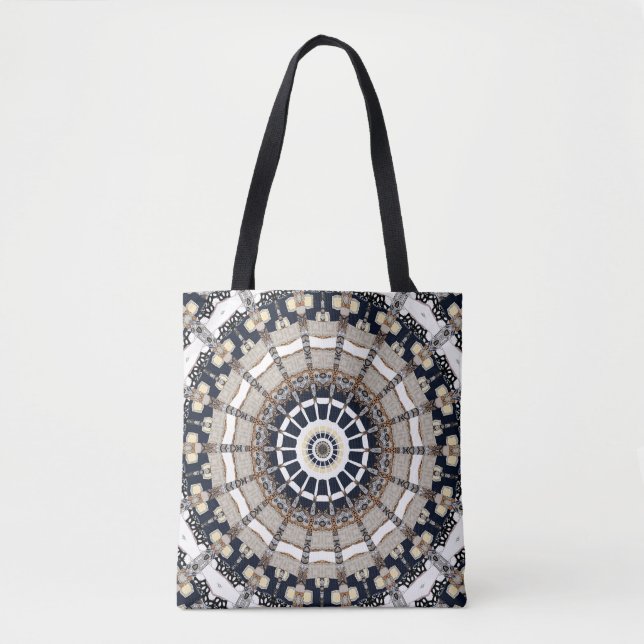 Mandala Tote Tygkasse (Framsida)