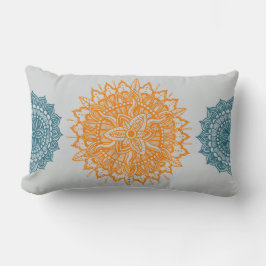 Mandala Tracery Ornament Lumbar Pillow Lumbarkudde