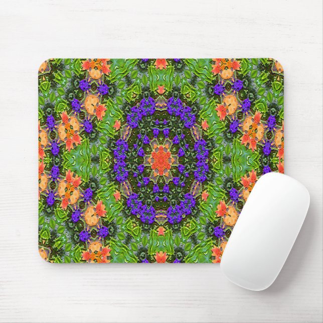 Mandala trädgård.... musmatta (Med mus)
