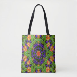Mandala trädgård.... tygkasse