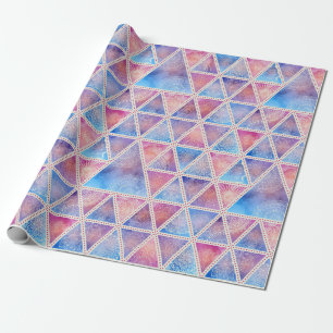 Mandala Triangle Mönster Presentpapper