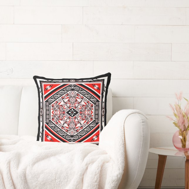 Mandala Tribal Nytt Kudde (Soffa)