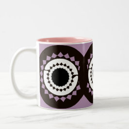 Mandala tryckt mugg