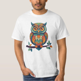 Mandala Uggla T Shirt