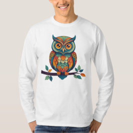 Mandala Uggla T Shirt