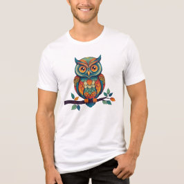Mandala Uggla T Shirt