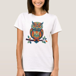 Mandala Uggla T Shirt