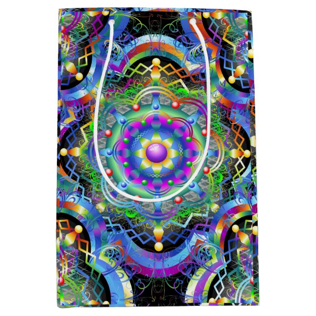 Mandala Universe Psychedelic Färg (Framsidan)