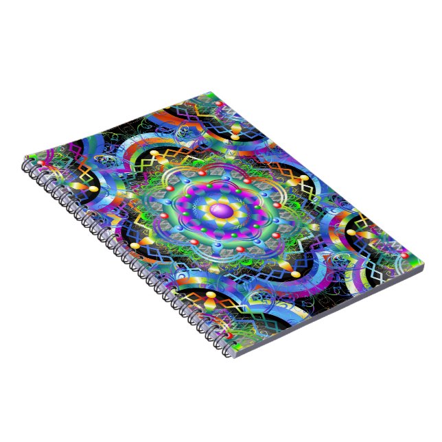Mandala Universumsfärger Anteckningsbok (Högra Sidan)