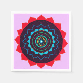 Mandala Vector Art Pappersservett