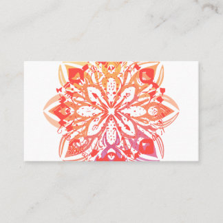 mandala visitkort