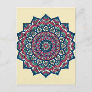 Mandala Vykort