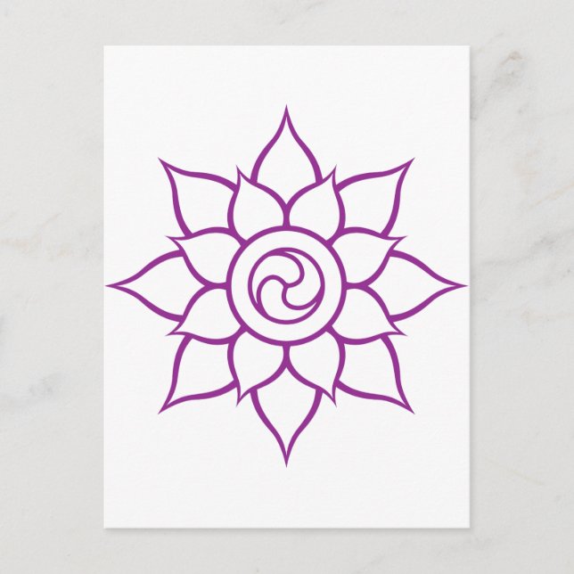 Mandala Vykort (Framsida)
