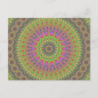 Mandala Vykort