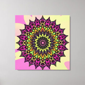 Mandala wall art canvastryck