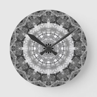 Mandala Wall Clock Rund Klocka